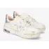 Кроссовки Premiata Drake White Peach Silver